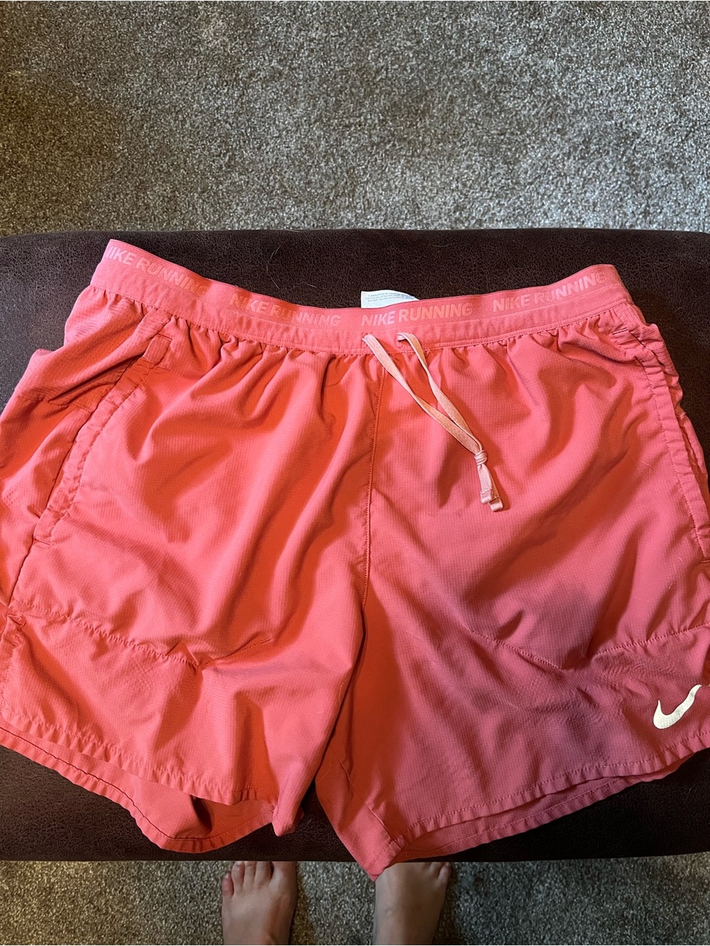 Nike Coral Pink Men’s Running Shorts